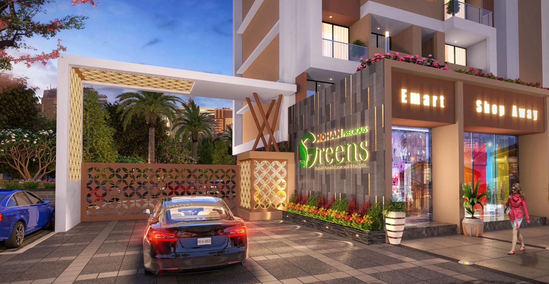 Mohan Precious Greens for Sale – Luxury 1 & 2 BHK Homes in Ambernath
